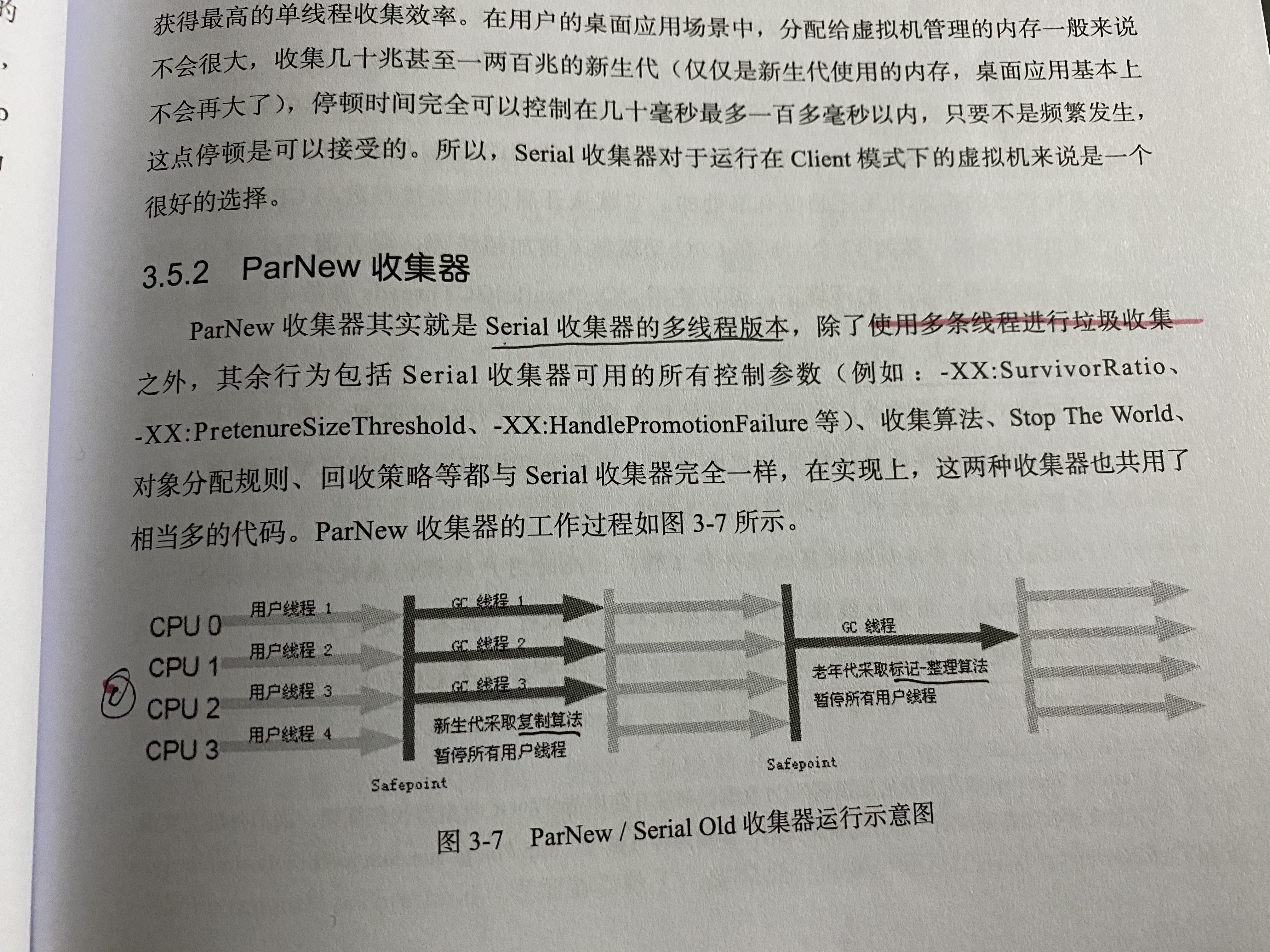 ParNew收集器